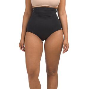 WACOAL Black Pima Cotton Blend Beyond Naked Shaping High Waist Briefs
